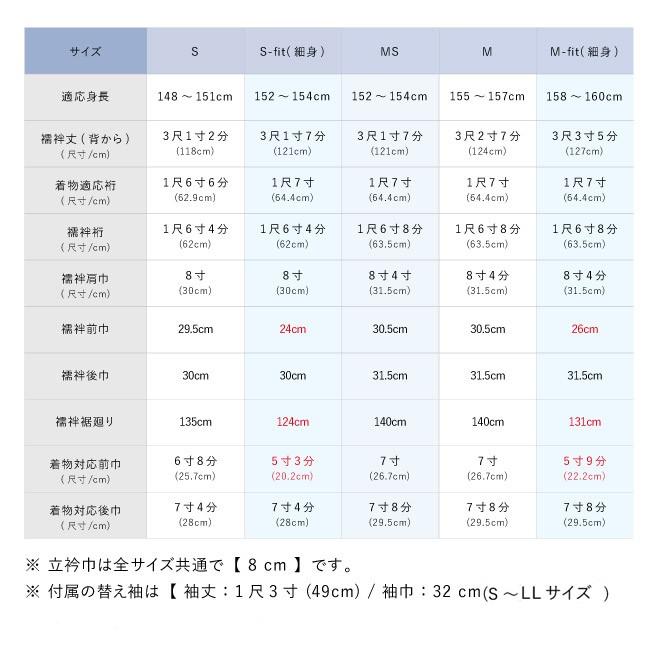 長襦袢 洗える ひんやり き楽っく きらっく Premium 夏用 プレミアム 衿秀 えりひで うそつき長襦袢 接触冷感 キシリトール成分 ビバン糸 半衿付き 肌襦袢｜kimono-nagomi｜14