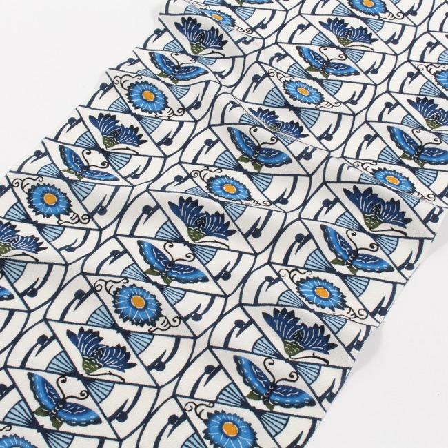 きもの 和 名古屋帯 正絹 本場 琉球紅型 特選 九寸名古屋帯 染め