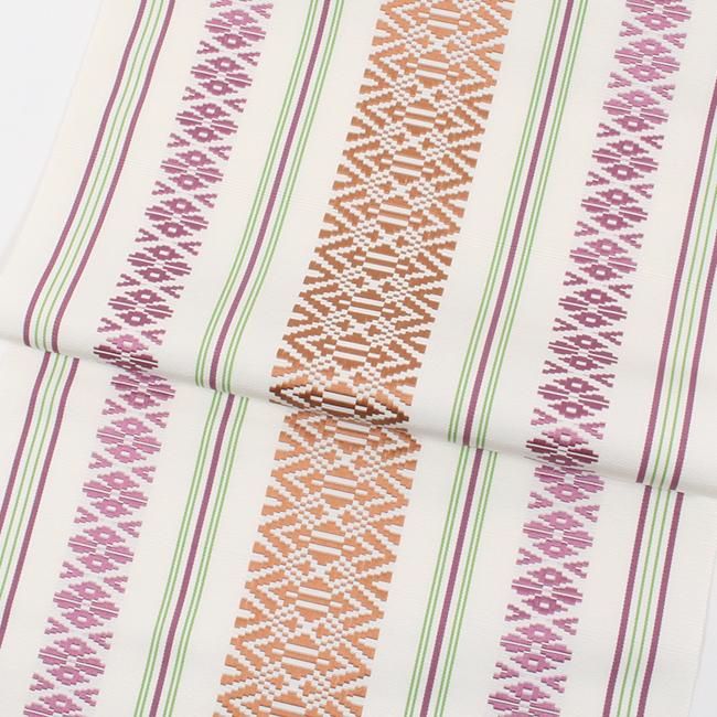 きもの 和 名古屋帯 本場筑前博多織 三献上 金印 全通 八寸帯