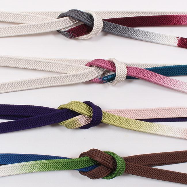 きもの 和 帯締め 正絹 和小物さくら 内記組 片手二色ぼかし