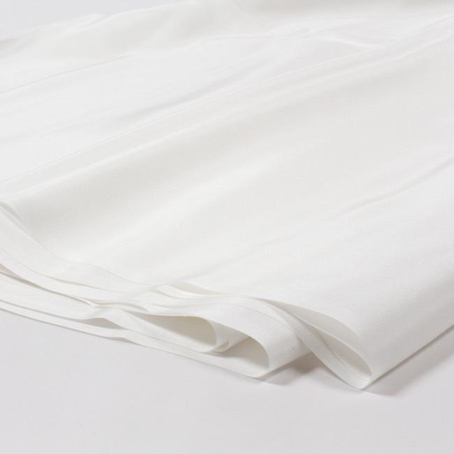 生地 はぎれ シルク 布 カット ホワイト 白 75×100cm 日本製 1m