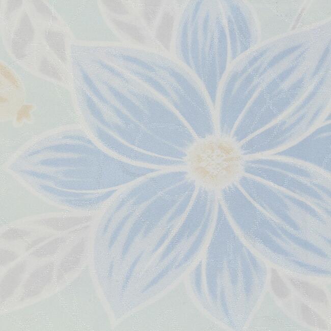 1尺5寸 東レ シルック 替え袖 洗える 薄青磁色 花文 うそつき長襦袢用 衿秀 き楽っく 専用 半無双 日本製 マジックテープ付き 長襦袢 Www Hotel Prens Com