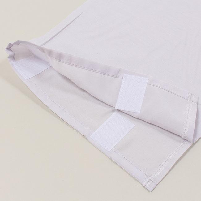 替え袖　筒袖 レース付き き楽っく専用　キュプラ 一花 ライラック 洗える マジックテープ付き 日本製 うそつき長襦袢用 衿秀 | きもの 和 | 02