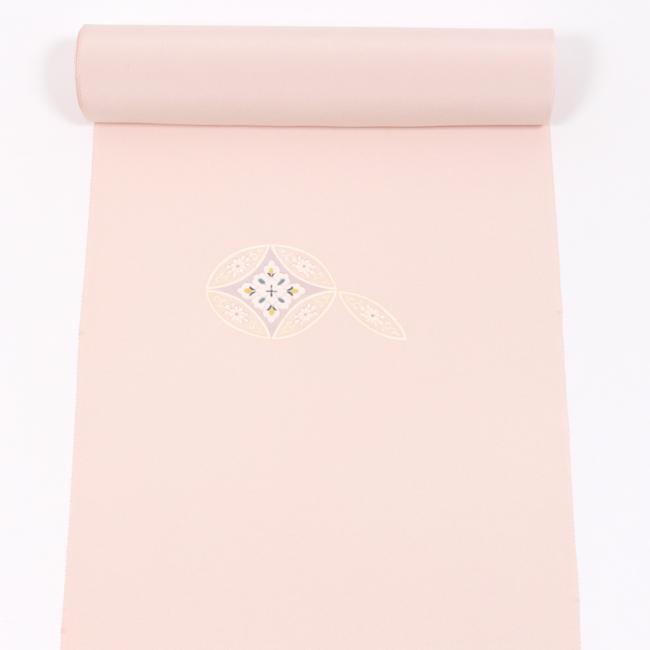 薄いピンク 糊置き友禅 付下げ 薄いピンク 糊置き友禅 付下げ