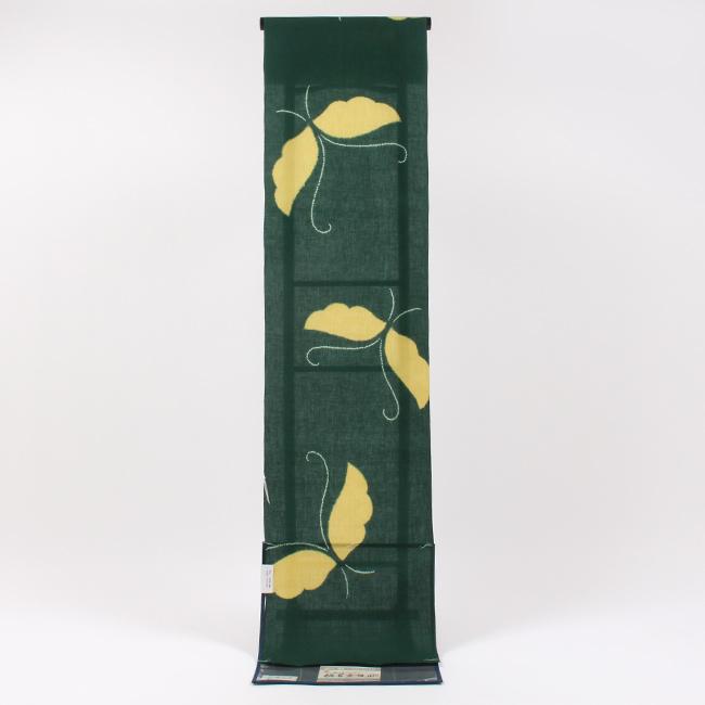 お値下げ　日本製 浴衣反物 藤井絞　ピンクグレー　紀州備長炭使用 yk2503013-1.jpg