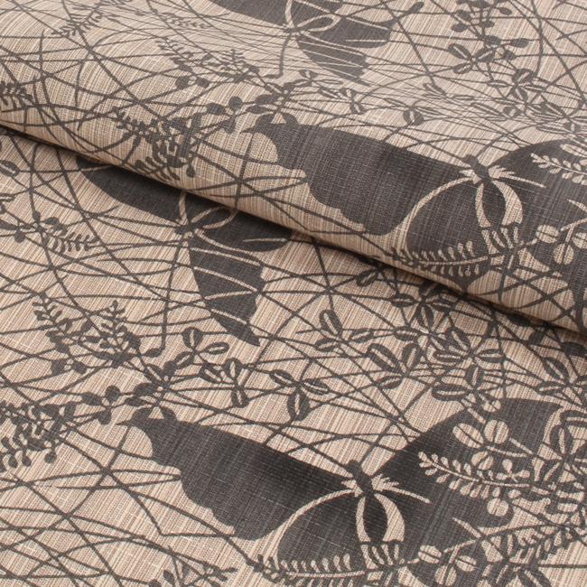 竺仙謹製 松煙染め夏着物 楽天市場】【10/18 20:00-☆創業50周年SALE】竺仙 奥州小紋 松煙