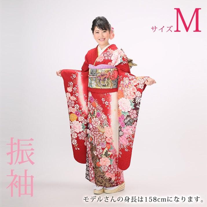 新作モデル 振袖レンタル19点フルセット Mサイズ 赤 蝶と花の祭典 足袋プレゼント 成人式 結婚式 お茶会 結納 振袖 着物レンタル 貸衣装 新作モデル Www Kmhsystems Com