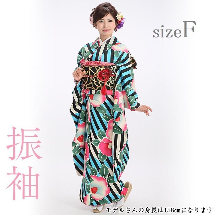 振袖レンタル19点フルセット【黒/浮雲京華】足袋プレゼント 成人式