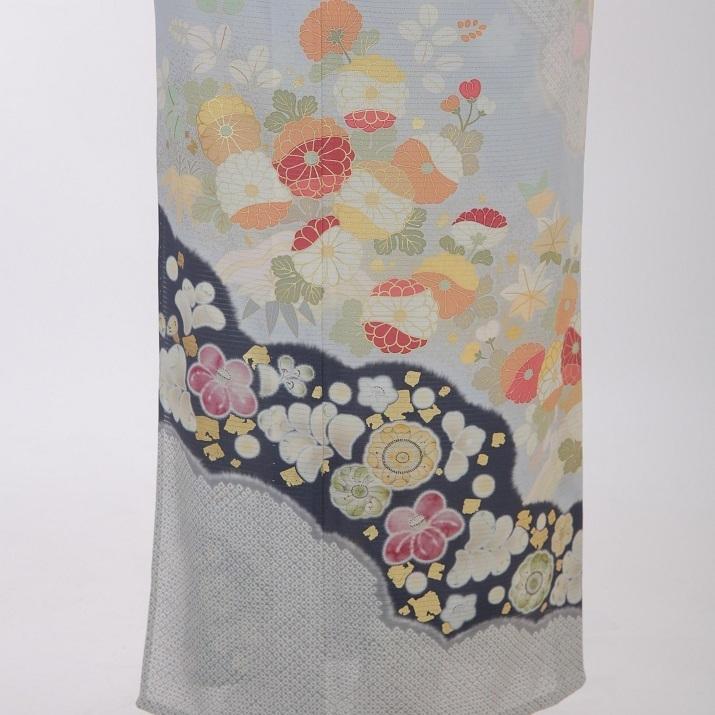 夏物 訪問着レンタル18点フルセット 絽 化繊 青水色 花のしめ 足袋プレゼント 7月 8月 夏着物 お宮参り 七五三 753 母親 結婚式 4 3094 きものレンタルパラダイス 通販 Yahoo ショッピング