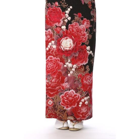 成人式 ショール 振袖レンタル 正絹 シンプル fg-129 フルセット一式