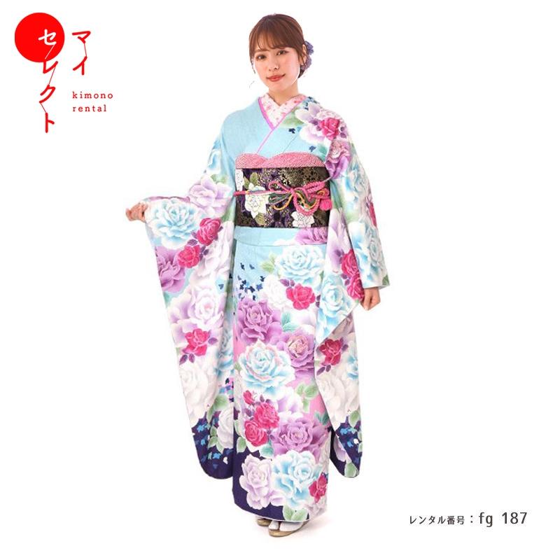 振袖　正絹　セット売り　ヒロミチナカノ 振袖フルセットヒロミチナカノクリーニング済み