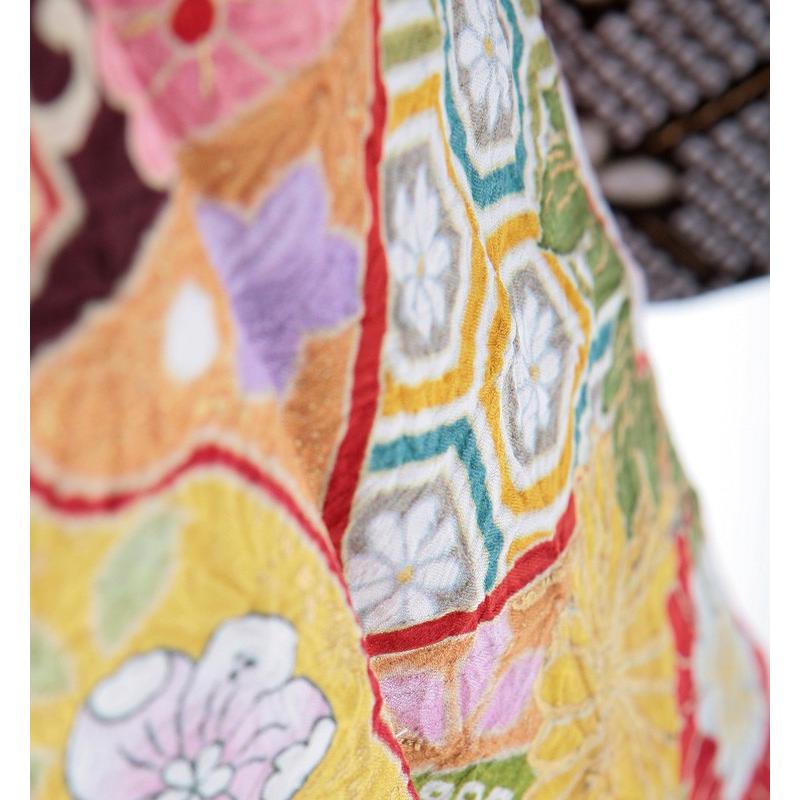 帯5732 ○あらいそ謹製 本袋経錦 高級 正絹 全通 袋帯 - メルカリ