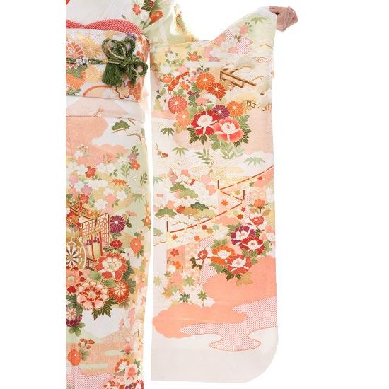 【WA-Modern】★★正絹レトロ振袖フルセット★★ 楽天市場】【成人式 振袖 レンタル】RS2104 正絹 濃紺 菊に蔦 東京