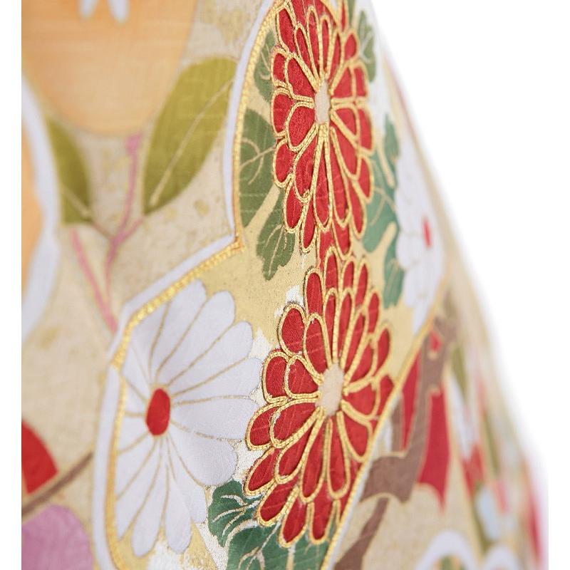 訪問着フルセット　着物　正絹　華やか　中振袖　可愛い　レトロ 振袖レンタル 正絹 fg-270b フルセット一式 着物 人気 ネット 専門店