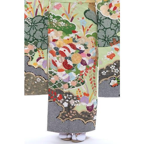 成人式 ショール 振袖レンタル 正絹 fg-314 フルセット一式 モダン