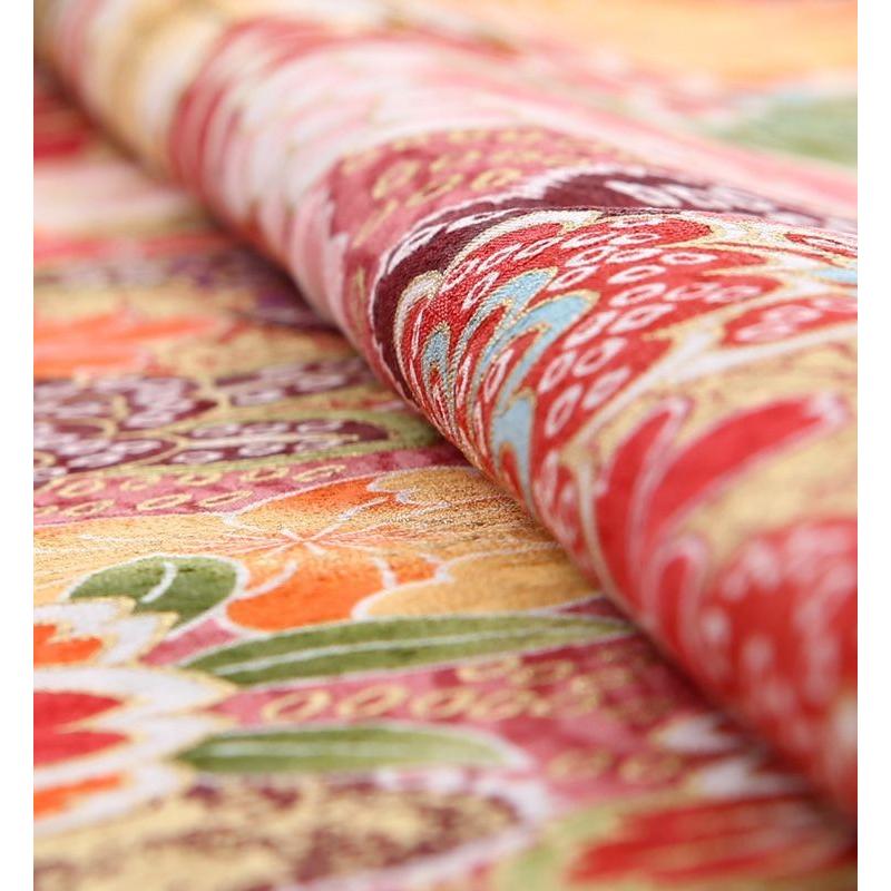 振袖レンタル 小さいサイズ 小柄 正絹 fg-326b フルセット一式 着物