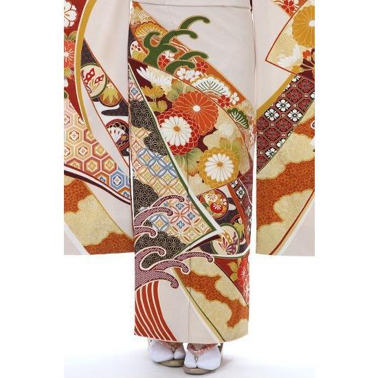 振袖レンタル 正絹 fg-340b フルセット一式 着物 人気 ネット 専門店