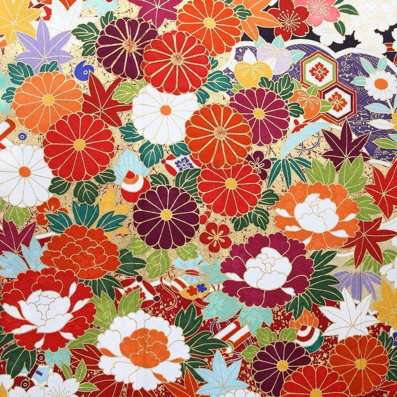 振袖レンタル 青柳 正絹 fg-341b フルセット一式 着物 人気 ネット