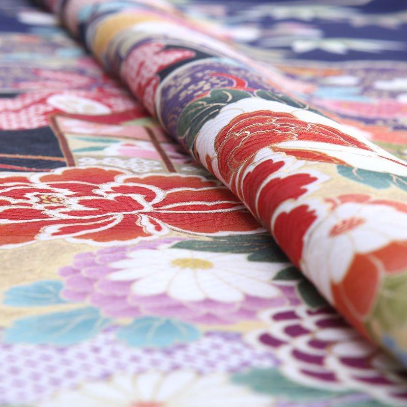 振袖レンタル 大きいサイズ フリー 幅広 ふくよか ゆったり 正絹 fg