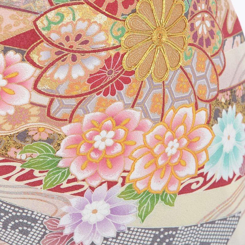 色留袖レンタル 正絹 miit-137 結婚式 披露宴 パーティー 式典 表彰式 