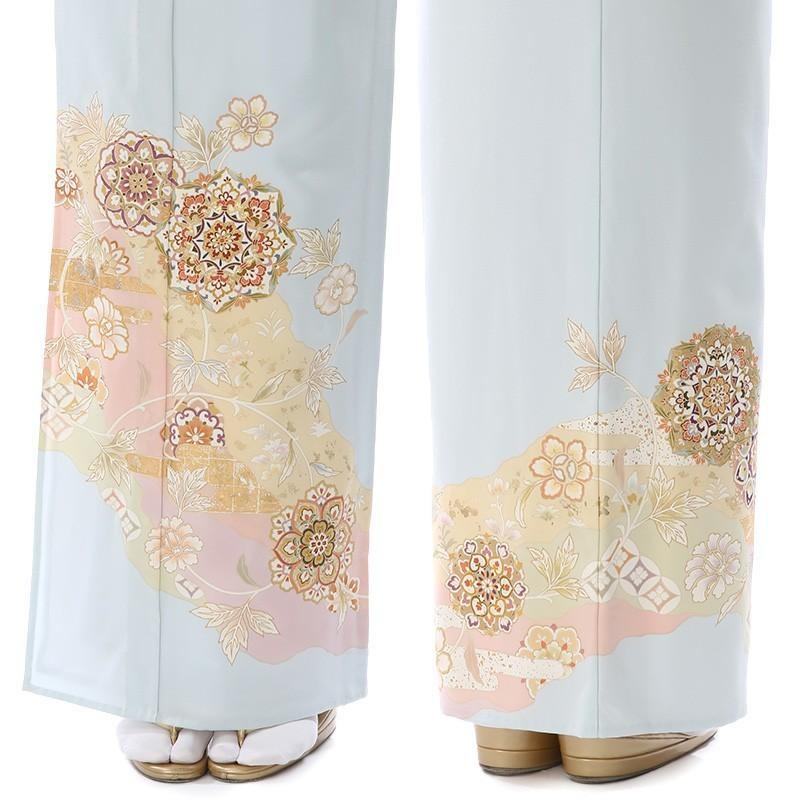 色留袖レンタル 単衣 夏用 正絹 miit-1903 結婚式 披露宴 パーティー 式典 表彰式 お呼ばれ 食事会 列席 親族 姉 妹 着物 衣装 衣裳 高級 フルセット 披露宴 式典 親族 ／