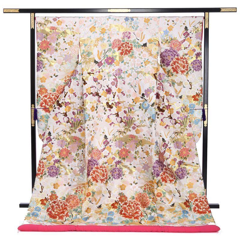 正絹 高級「色打掛フルセットレンタル」150-165cm/掛け替えセット割引
