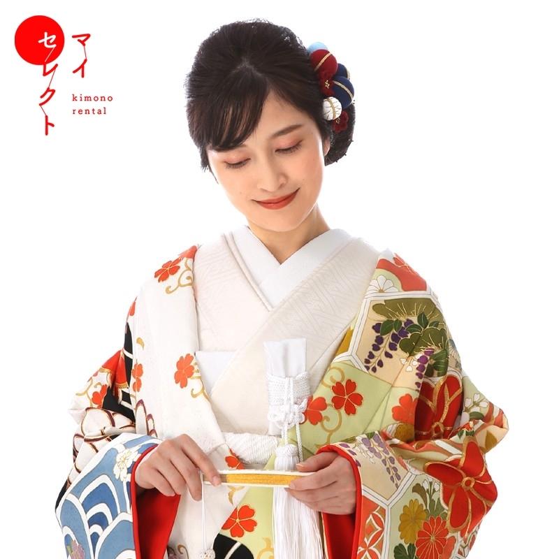 正絹 高級「色打掛フルセットレンタル」150-165cm/掛け替えセット割引