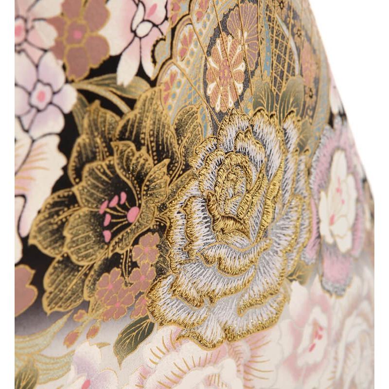 早い者勝ち訳あり！ 黒留袖レンタル 桂由美 花の訪れ mito-23-5 40代 50代 60代 高級 正絹 人気 結婚式 【T2349935374】(12400円)