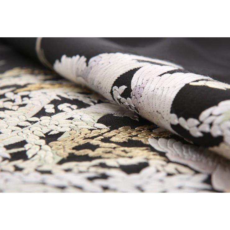 黒留袖 レンタル 山口美術織物 小さいサイズ 普通サイズ mito-267 50代 60代 70代 高級 正絹 