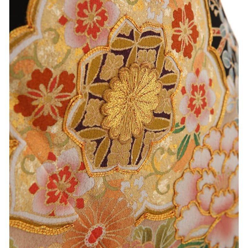 黒留袖レンタル 大きいサイズ mito-301 30代 40代 50代 高級 正絹 人気