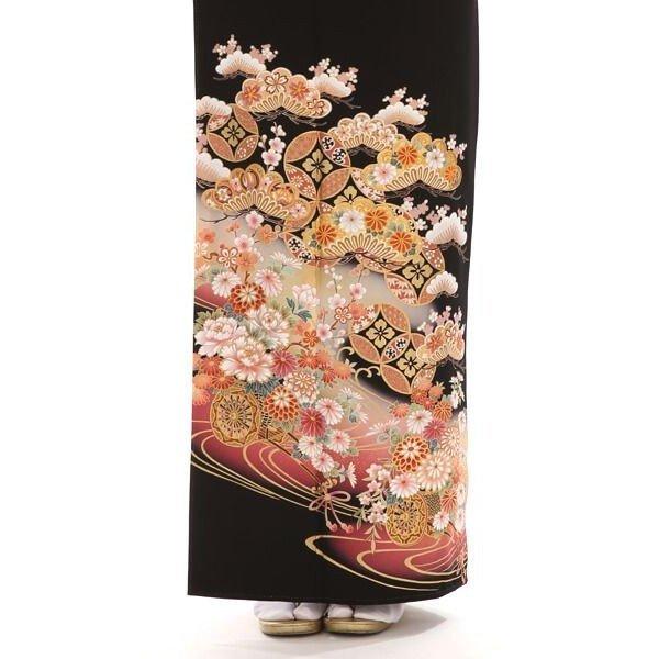 黒留袖レンタル 小さいサイズ 普通サイズ mito-305 30代 40代 50代