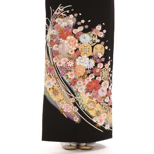 黒留袖レンタル 小さいサイズ 普通サイズ mito-306 30代 40代 50代