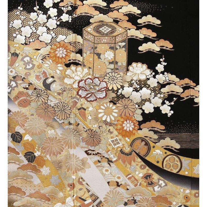 YUMI KATSURA（ユミカツラ） 黒留袖 レンタル 桂由美 黄金のシーン