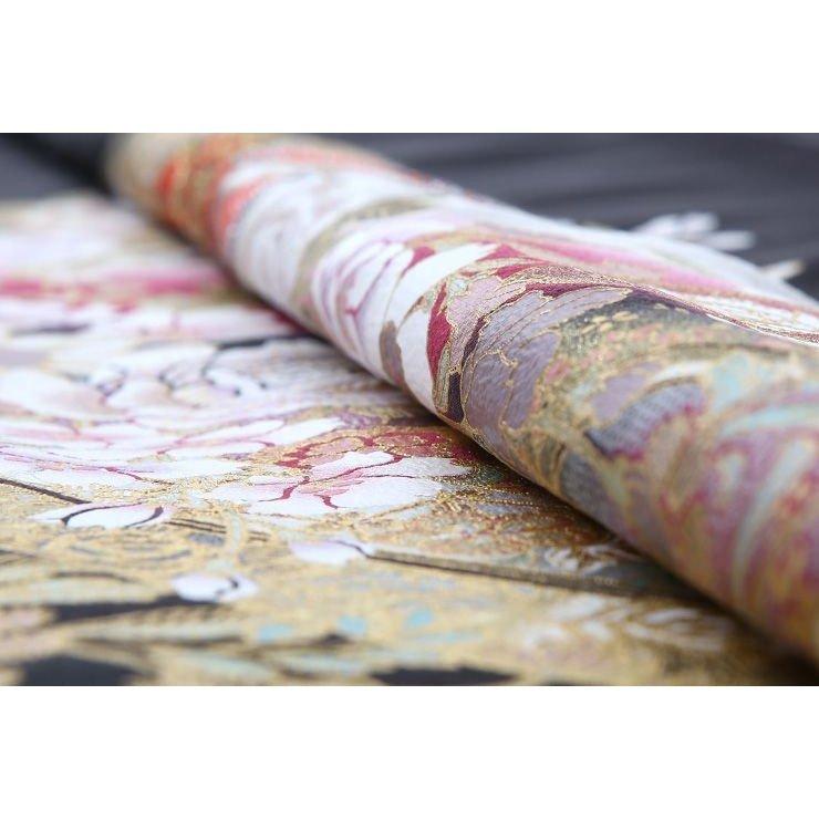 留袖レンタル 桂由美 mito-350C 花の訪れ ローズ 小さいサイズ 正絹 結婚式 フルセット 高級 人気 | YUMI KATSURA | 09