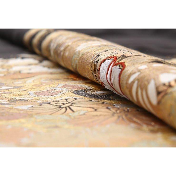 限定品 留袖 レンタル 桂由美 黄金のシーン 小さいサイズ 普通サイズ 黒 mito-394 40代 50代 60代 高級 正絹 【2349932817】(12400円)