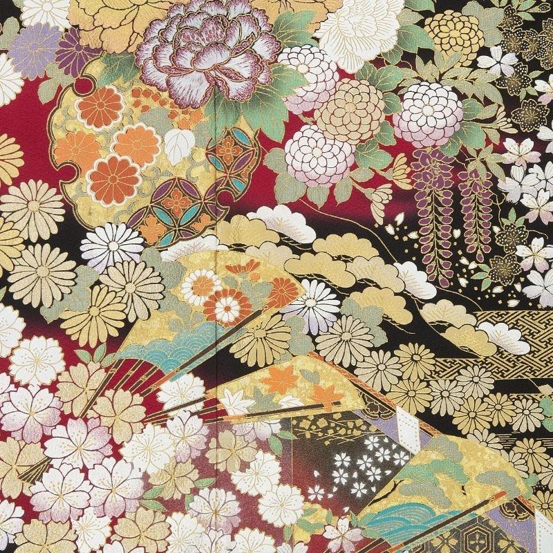 留袖レンタル ことほぎ mito-449F 正絹 フルセット 黒 結婚式 着物 40代 50代 60代 高級 人気 結婚式 |  | 06