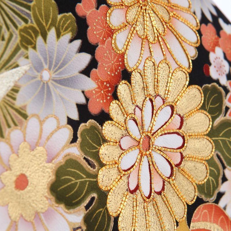 留袖レンタル 黒 mito-499 40代 50代 60代 高級 正絹 人気 結婚式 