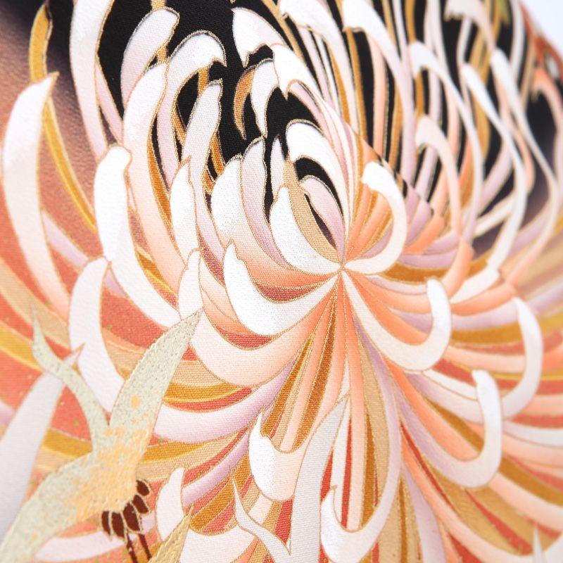 留袖レンタル 黒 mito-499 40代 50代 60代 高級 正絹 人気 結婚式 