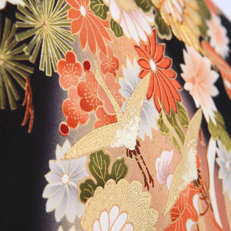 留袖レンタル 黒 mito-499 40代 50代 60代 高級 正絹 人気 結婚式 