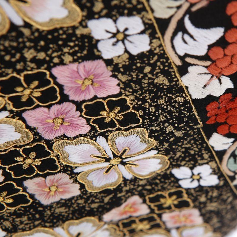 黒留袖レンタル 刺繍 mito-549 30代 40代 50代 60代 高級 正絹 人気