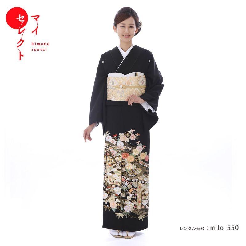 黒留袖レンタル 高級 Mito 550 総手刺繍 松竹梅熨斗に屏風 Mito 550 着物レンタルマイセレクトヤフー店 通販 Yahoo ショッピング