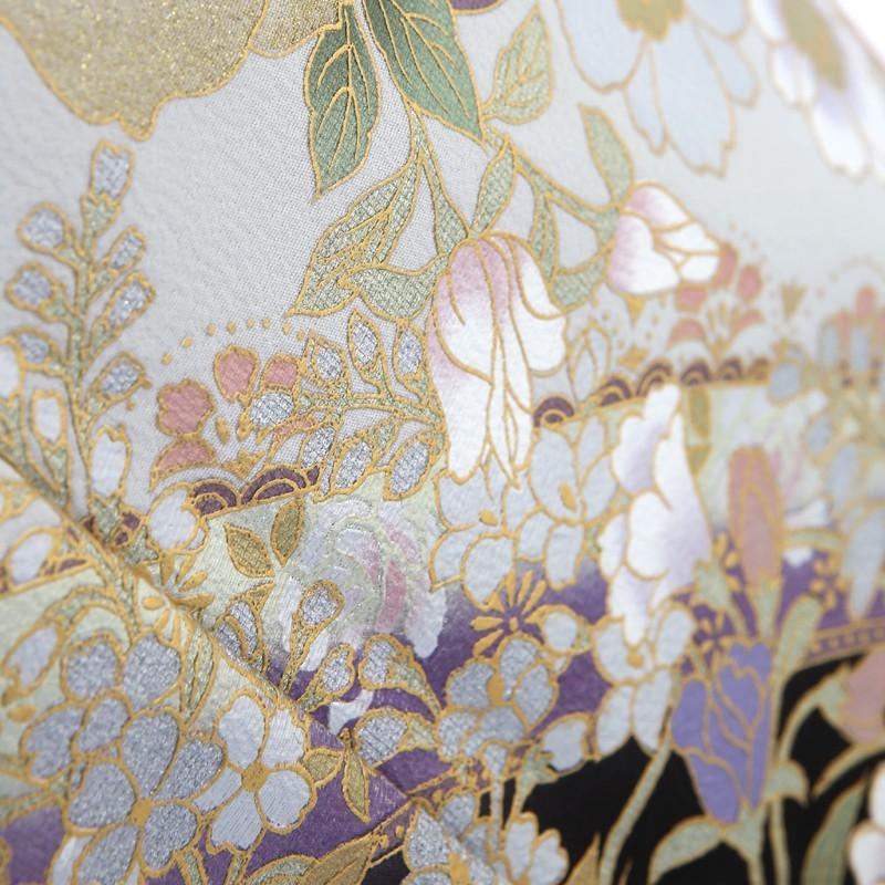 YUMI KATSURA（ユミカツラ） 黒留袖 レンタル 桂由美 白薔薇 mito-561