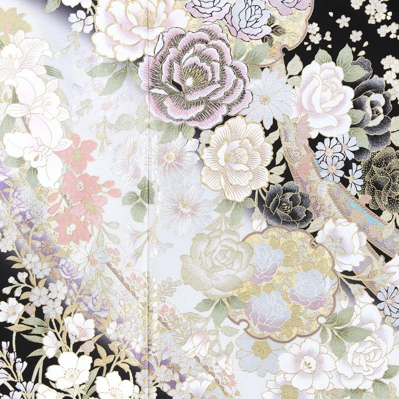 YUMI KATSURA（ユミカツラ） 黒留袖 レンタル 桂由美 白薔薇 mito-561