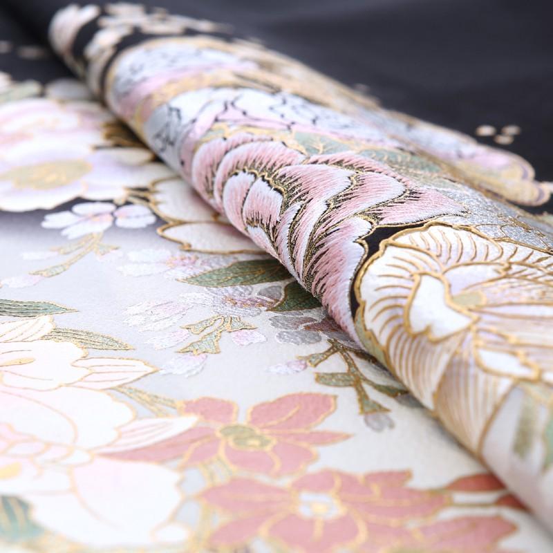 YUMI KATSURA（ユミカツラ） 黒留袖 レンタル 桂由美 白薔薇 mito-561