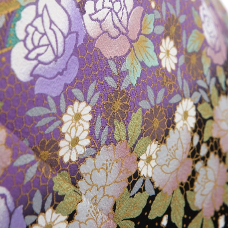 黒留袖 レンタル 桂由美 唐草にバラの花束 mito-562 40代 50代 60代 高級 正絹 人気 結婚式 