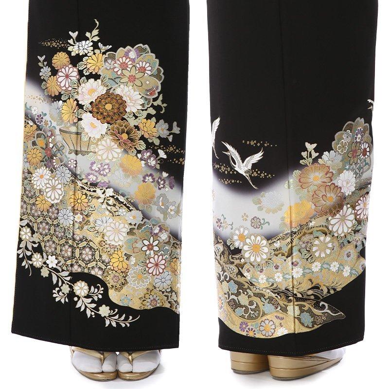 YUMI KATSURA（ユミカツラ） 黒留袖レンタル 桂由美 mito-602 50代 60