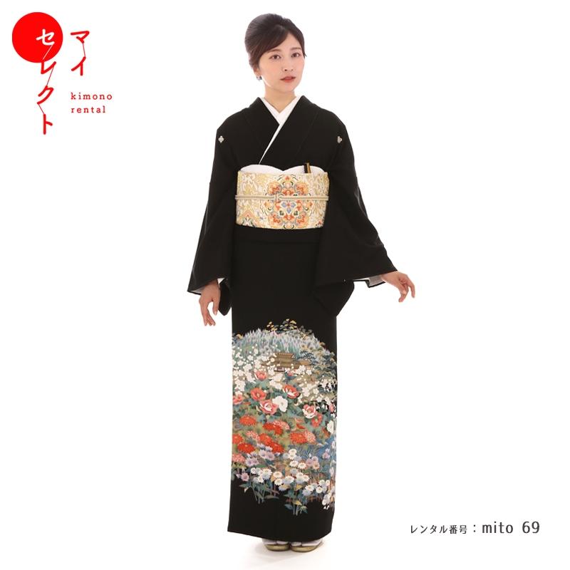 NO480　売約済み　正絹絽 黒留袖フルセット 届いてすぐ着れる9点セット ts-ma535_8.jpg