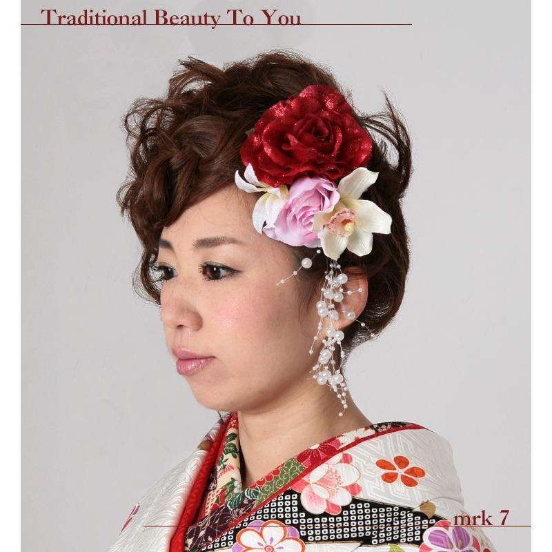 髪飾りレンタル Mrk 7 髪飾り 着物 成人式 卒業式 結納 発表会 パーティー 和装小物 レディース 小物 Kamikazari Rental Mrk 7 着物レンタルマイセレクトヤフー店 通販 Yahoo ショッピング