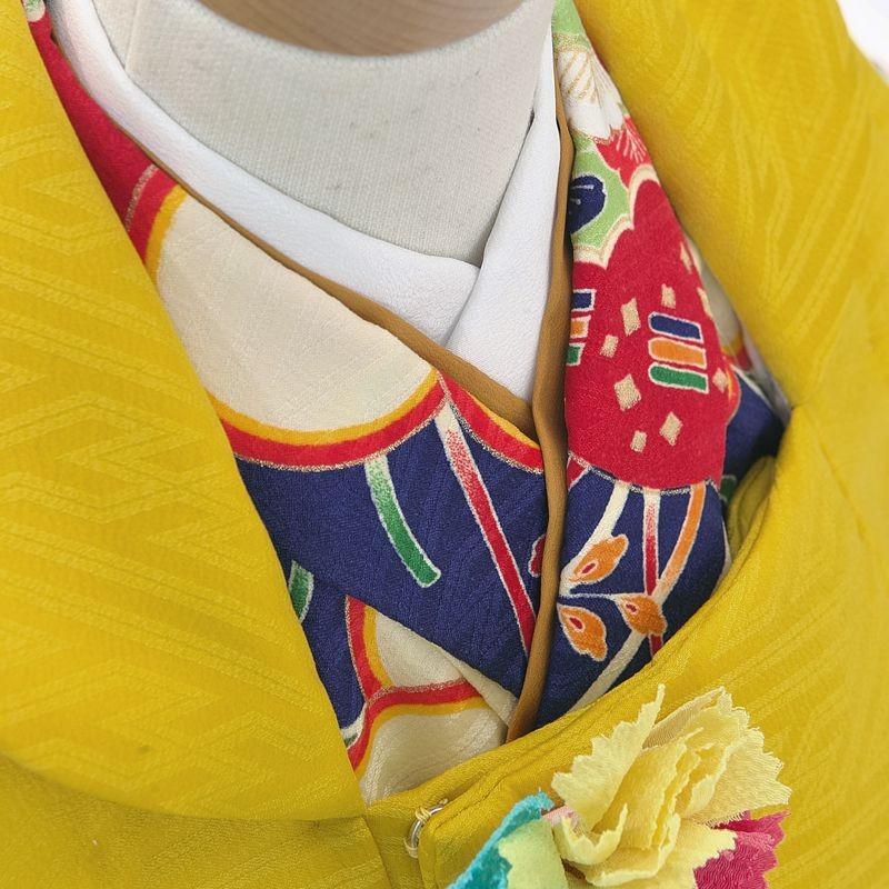 七五三 3歳 着物 黄色 女の子 フルセットレンタル 九重 被布 85 七五三 3歳 着物 黄色 女の子 フルセットレンタル 九重 被布 85