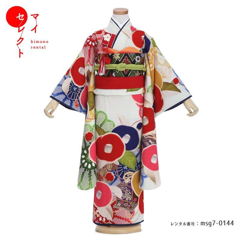 七五三コーデ画像有り「7歳女児着物フルセットレンタル」UNSODO msg7-0144 110 115 120 125 人気